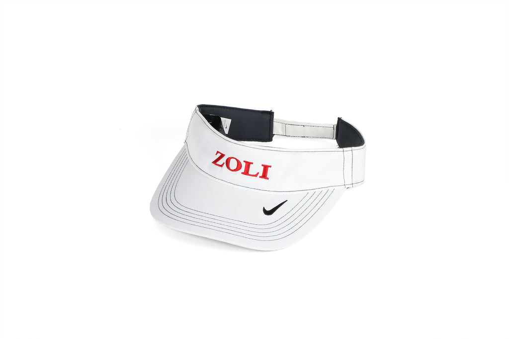 ZOLI Nike Dry Fit Embroidered Visor ( White ) image 0