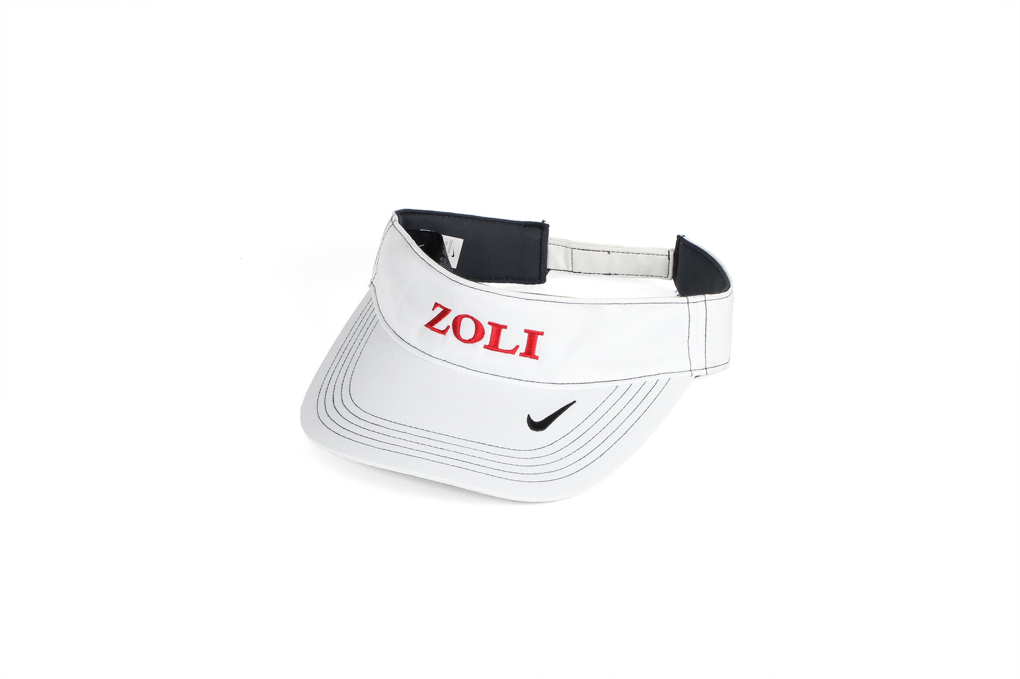 ZOLI Nike Dry Fit Embroidered Visor ( White ) image 0