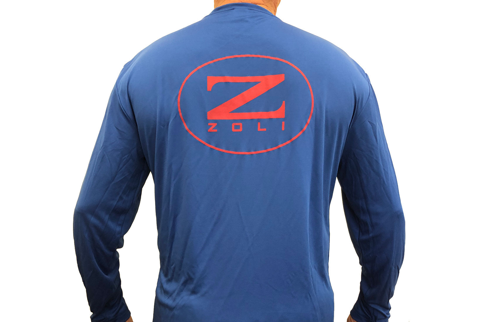 Zoli Z-GUN Long Sleeve Sport Shirt ( Blue ) image 2