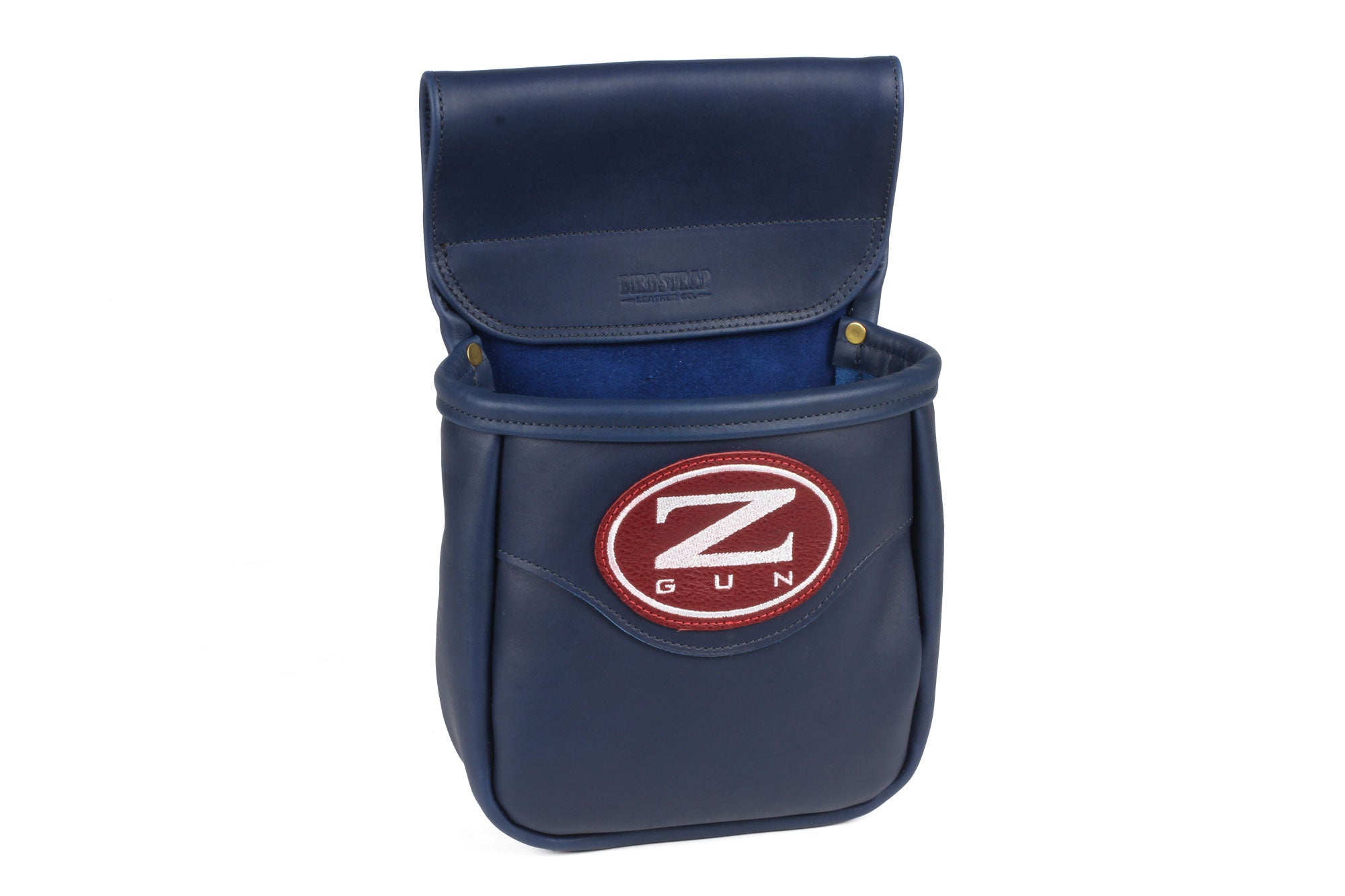Zoli Leather Embroidered Shooting Pouch image 0