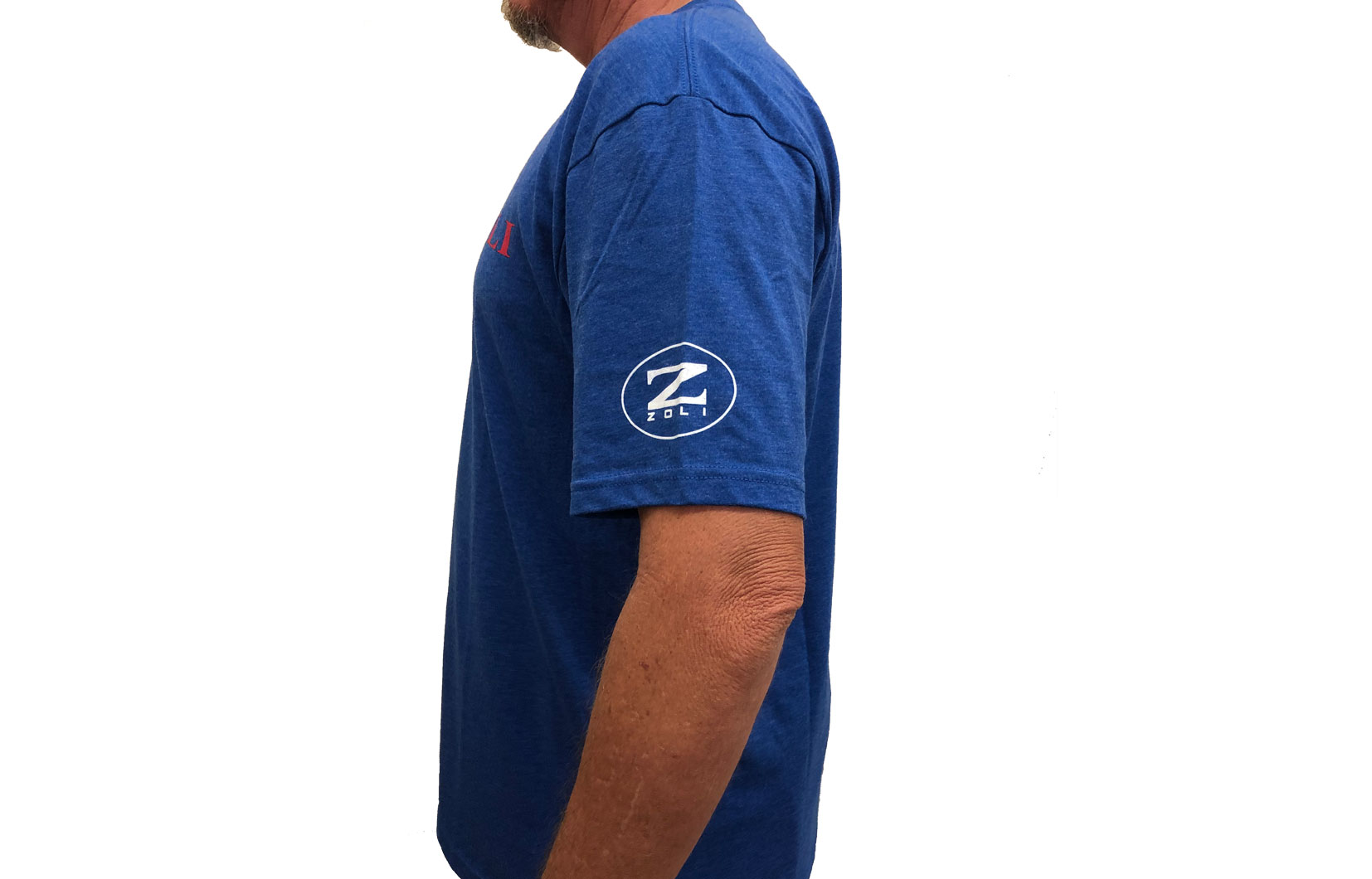 Zoli Zoli Zoli Blue Cotton T-Shirt image 1