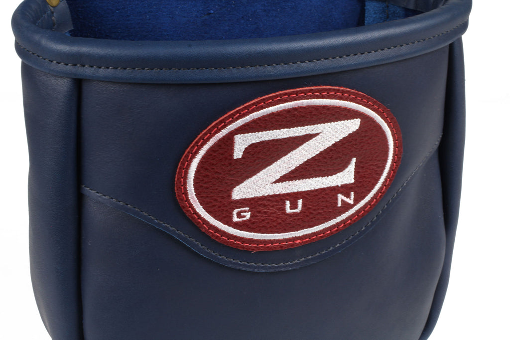 Zoli Leather Embroidered Shooting Pouch image 2