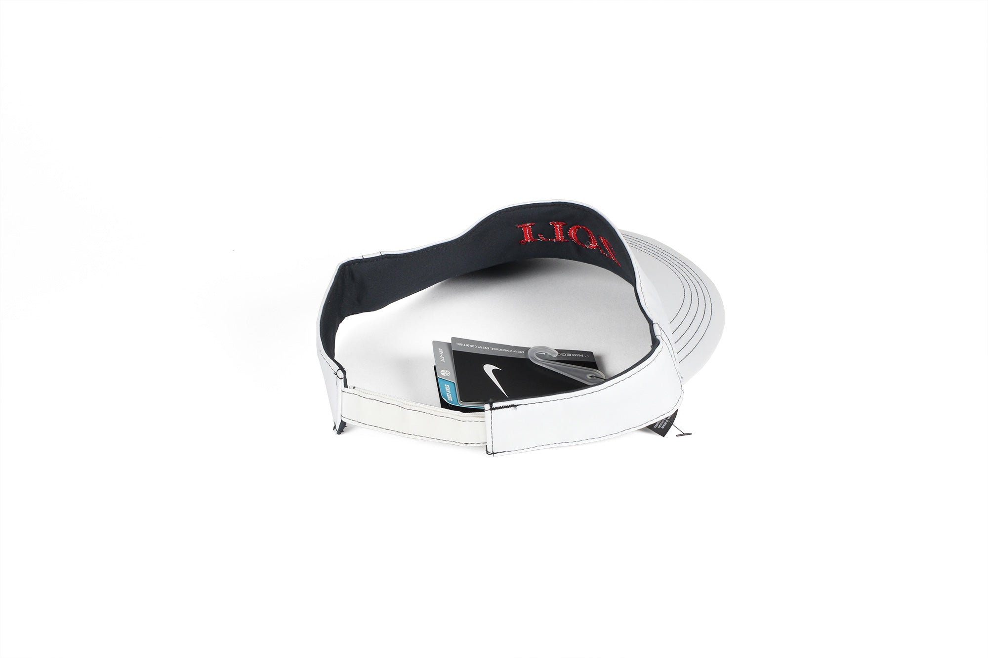 ZOLI Nike Dry Fit Embroidered Visor ( White ) image 1