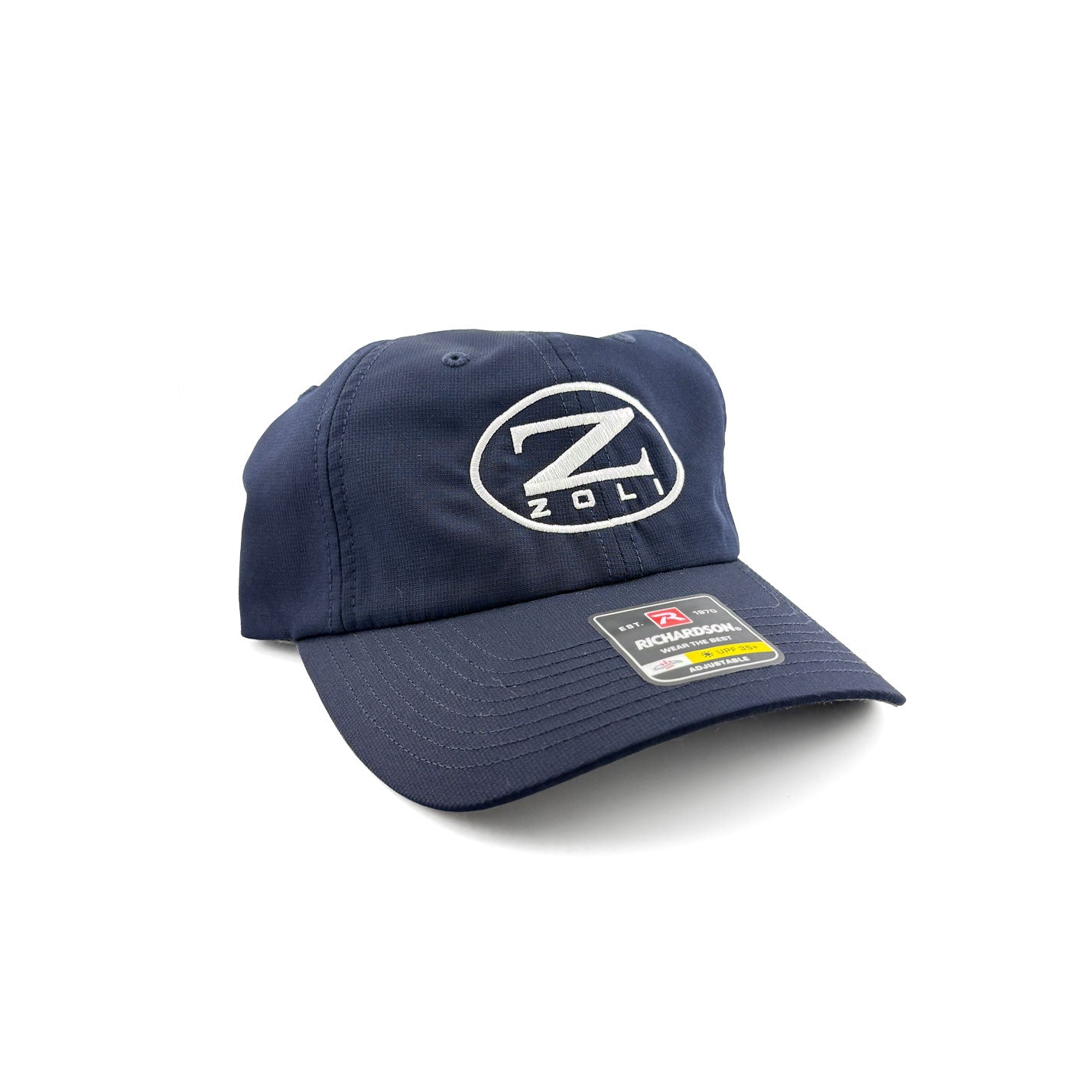 Zoli Embroidered Unstructured Hat (Navy) image 1
