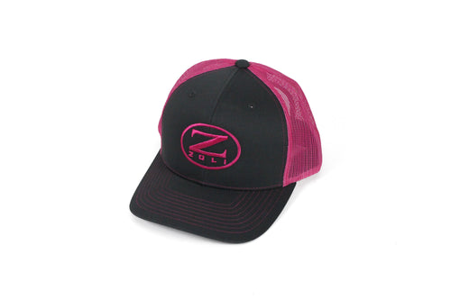 Z-Zoli Embroidered Snap Back Hat (Pink) image 0
