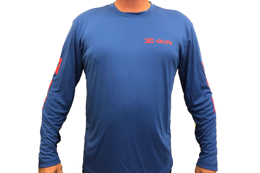 Zoli Z-GUN Long Sleeve Sport Shirt ( Blue ) image 0
