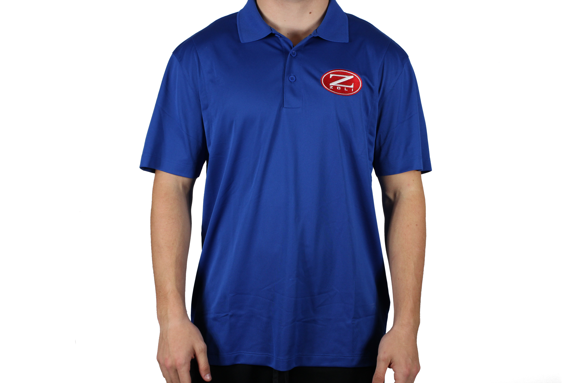 Zoli Embroidered Polo Shirt ( Royal ) image 0
