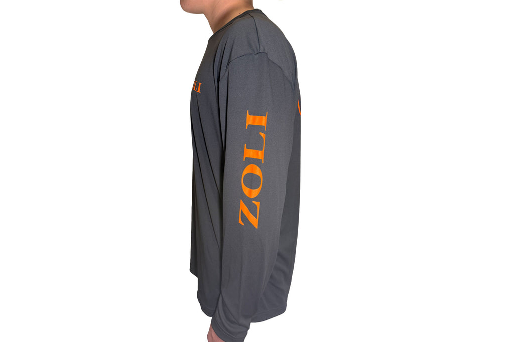 Zoli Z-ZOLI Sport Long Sleeve Shirt (Grey) image 2