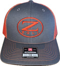 Zoli Embroidered Snap Back Hat (Orange) image 0
