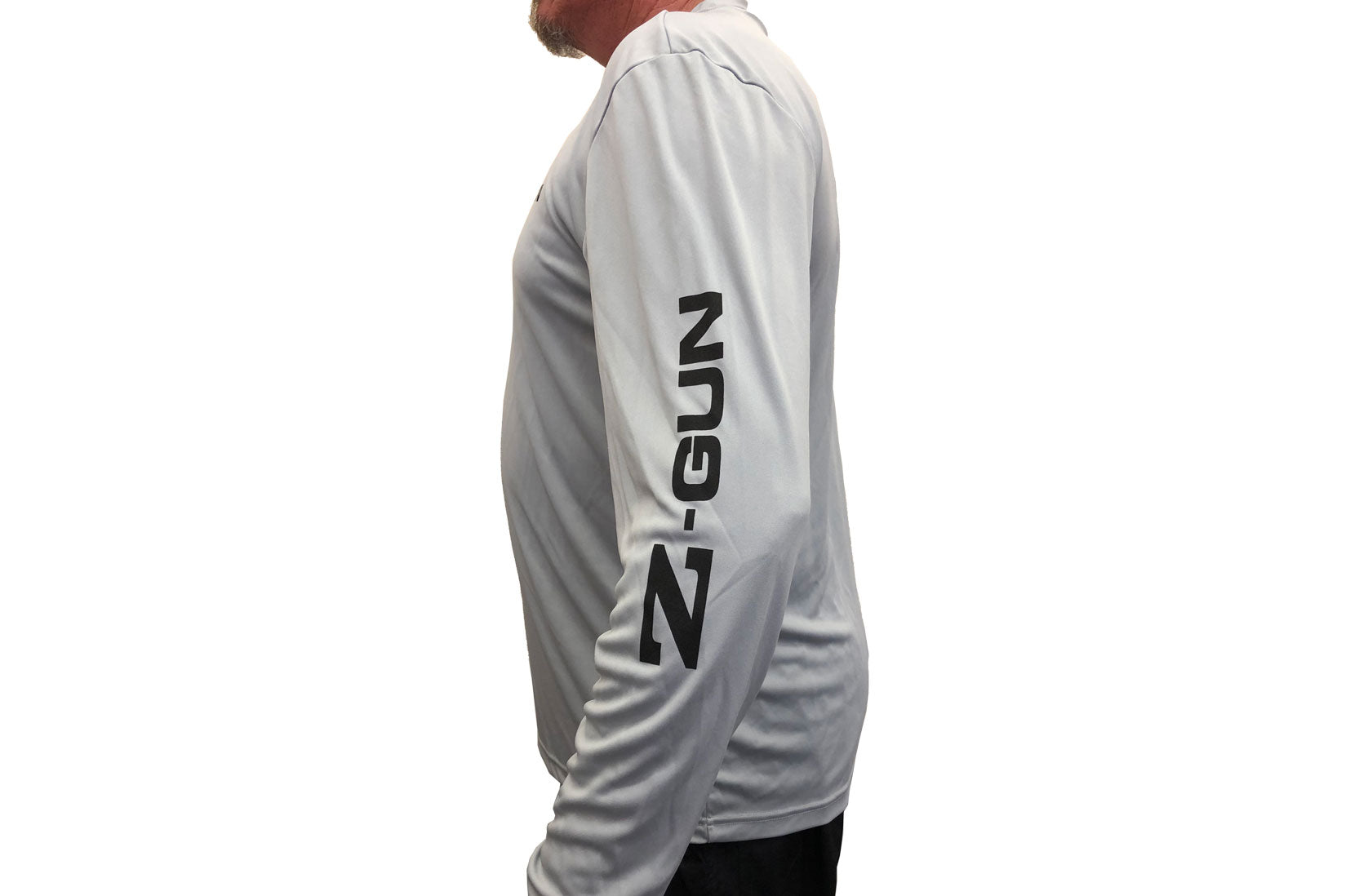 Zoli Z-GUN Long Sleeve Sport Shirt ( Silver ) image 3