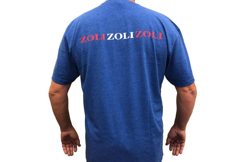 Zoli Zoli Zoli Blue Cotton T-Shirt image 2