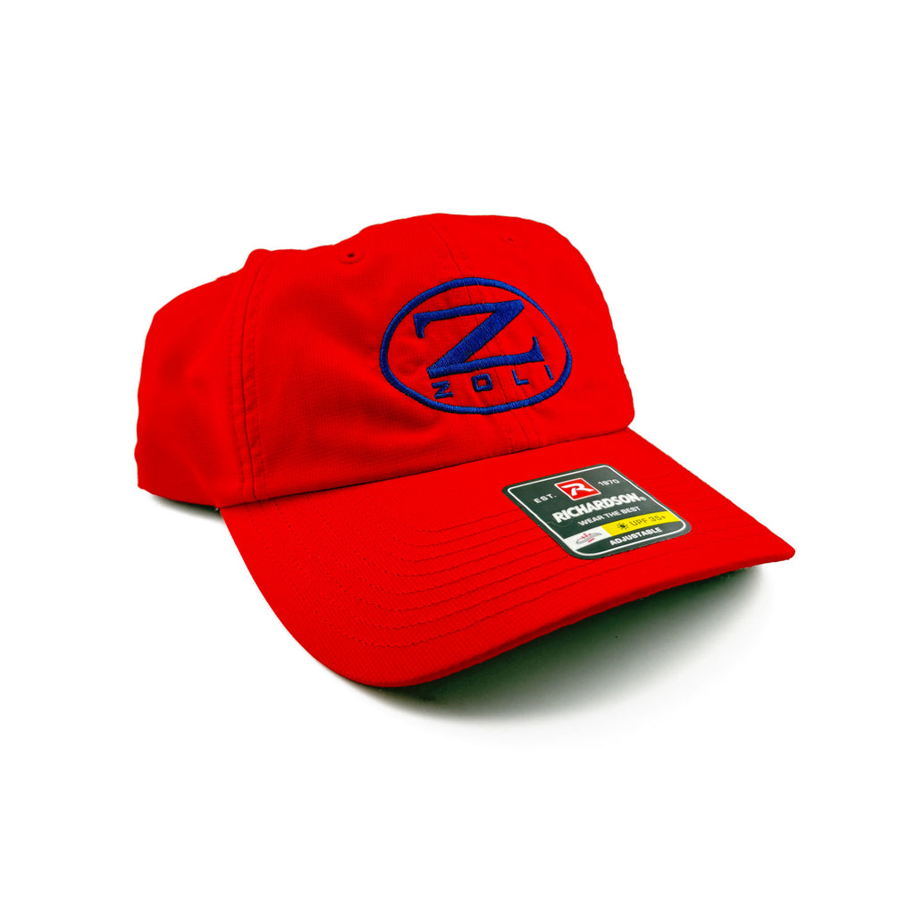 Z-Zoli Embroidered Unstructured Snap Back Hat (Red) image 1