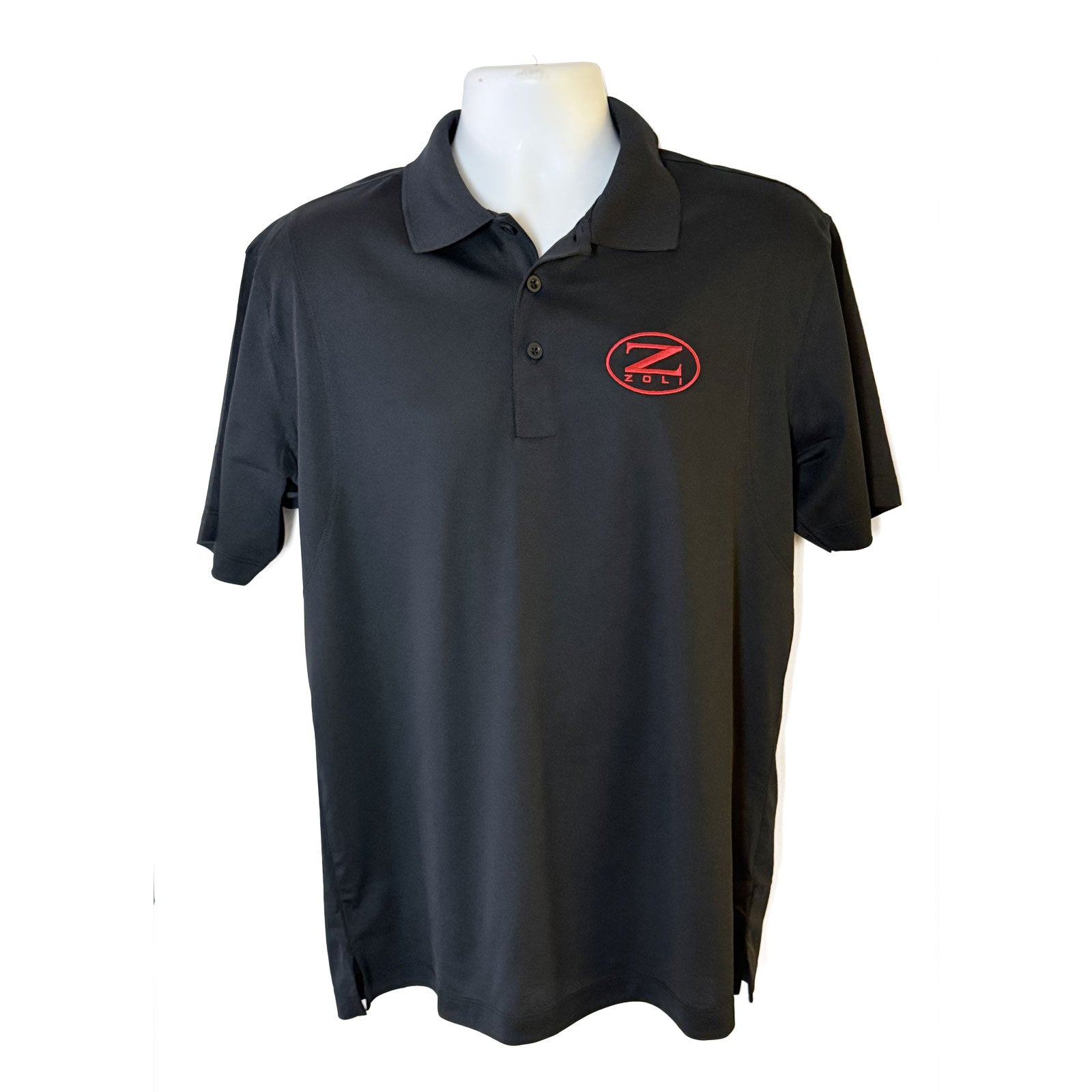 Zoli Embroidered Polo Shirt (Black)